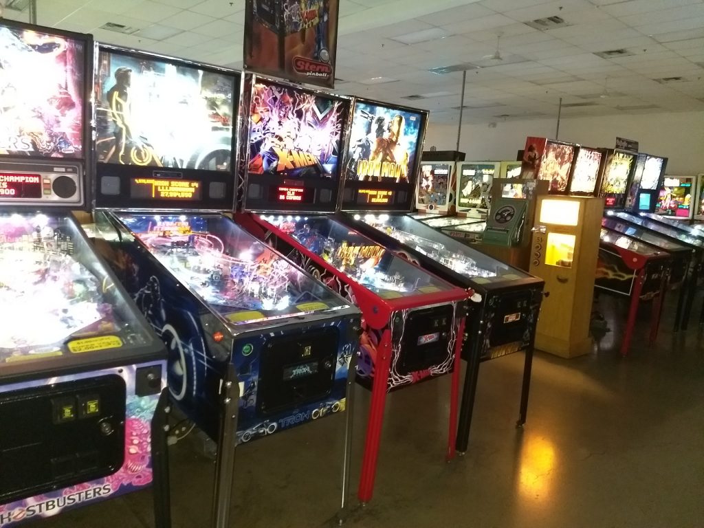 Well maintained reconditioned Pin Ball Machines.