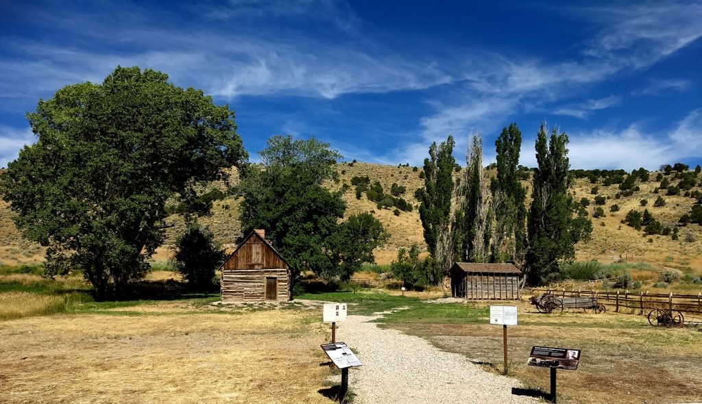 This is all there is - Butch Cassidy's Farm.